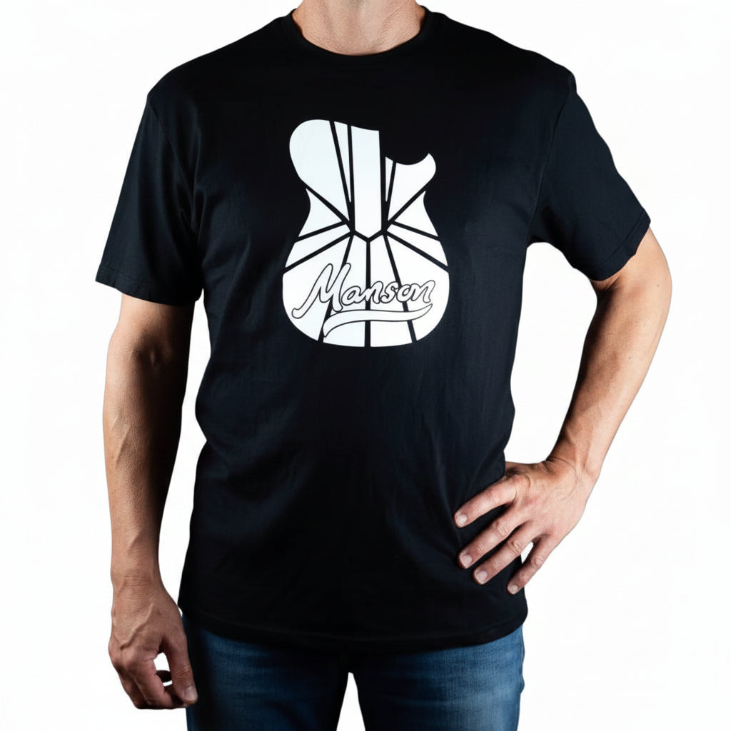 Manson Geo Mask Logo T-Shirt