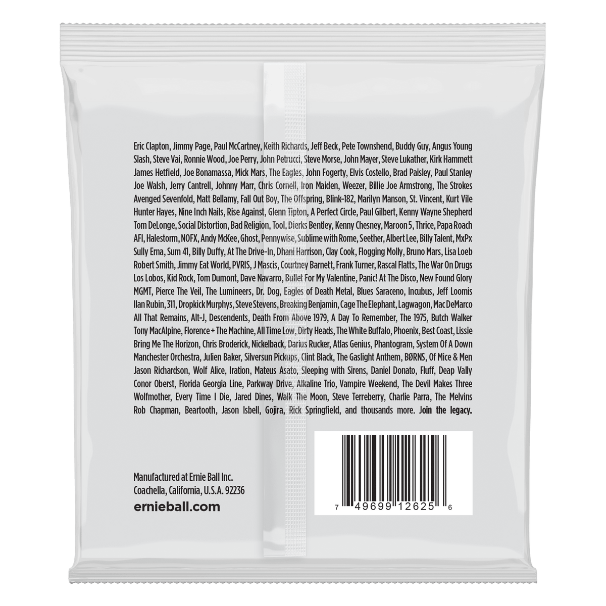 Ernie Ball 8-String Electric Guitar Strings 10-74