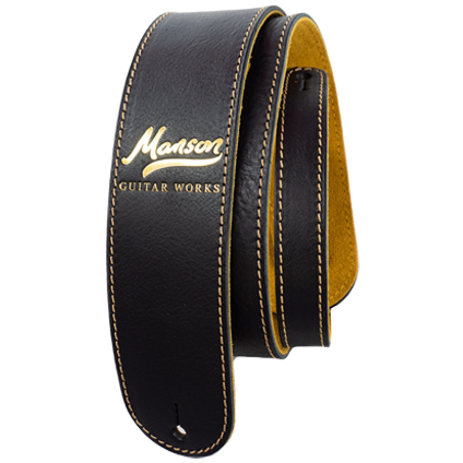 Manson Premium Leather Guitar Straps