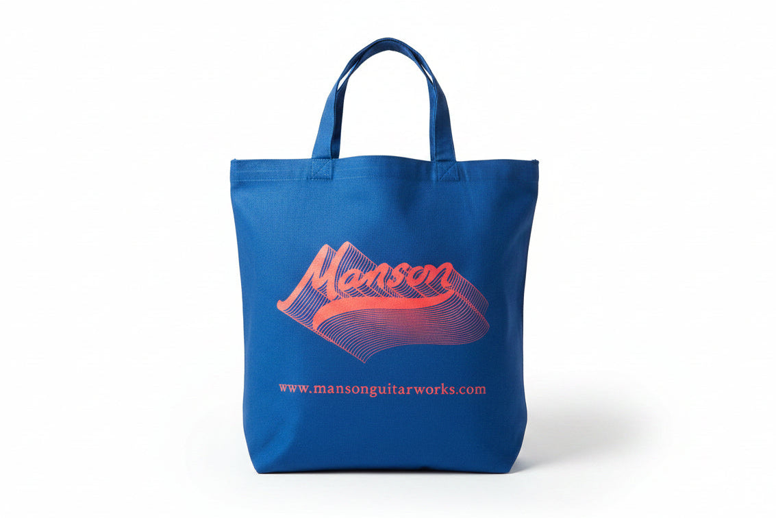 Manson Guitar Works Bluebell Tote Bag