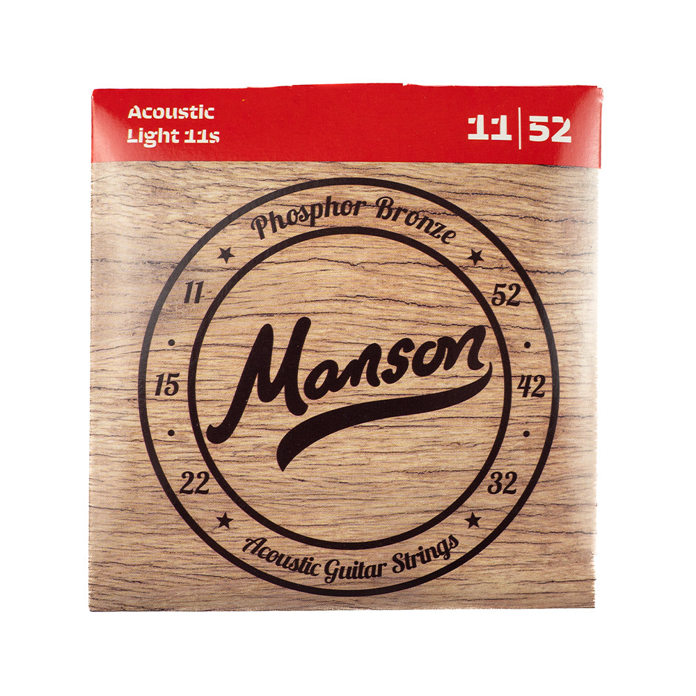 Manson Acoustic Guitar Strings Gauge 11-52