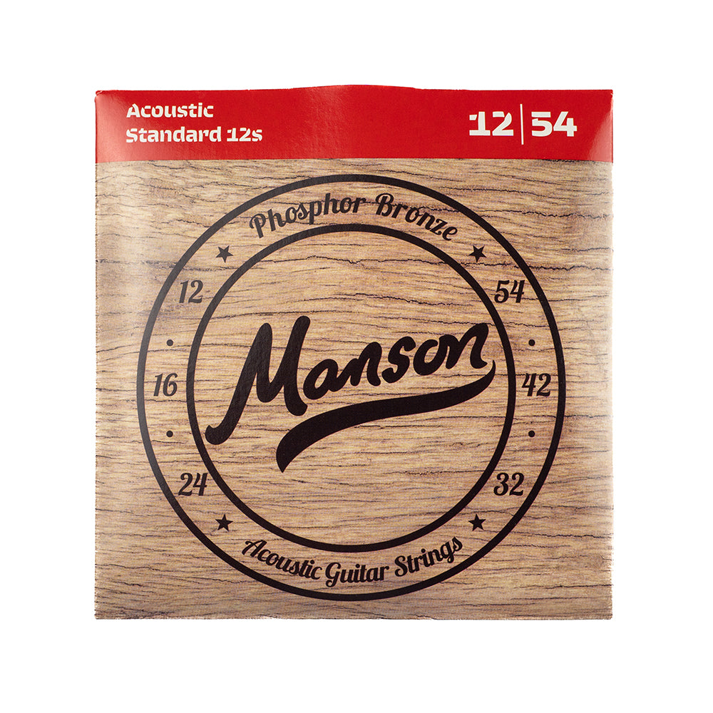 Manson Acoustic Guitar Strings Gauge 12-54