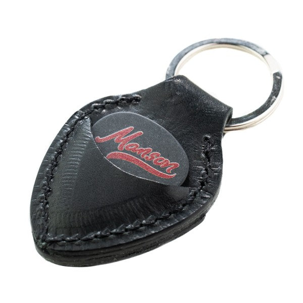 Manson Plectrum Keyring Fob