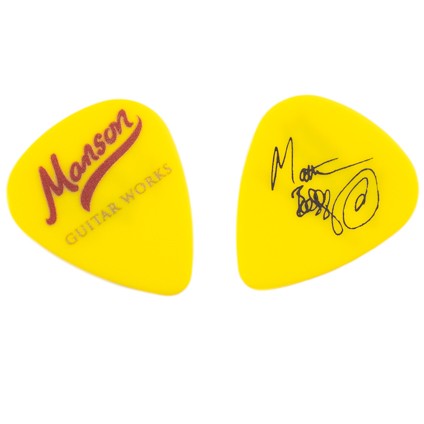 Manson Matt Bellamy Signature 0.73 Tortex Plectrums