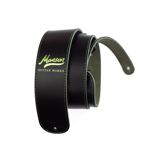 Manson Deluxe Leather Guitar Straps