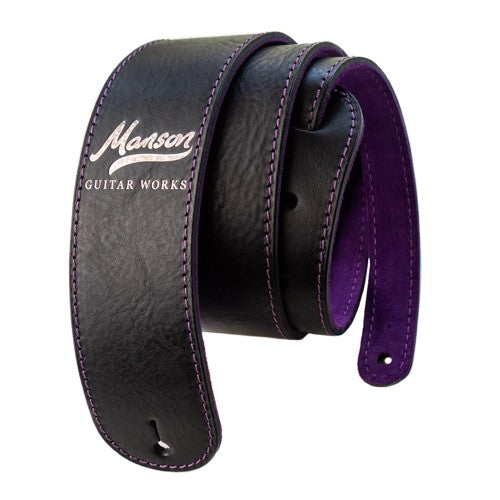 Manson Premium Leather Guitar Straps