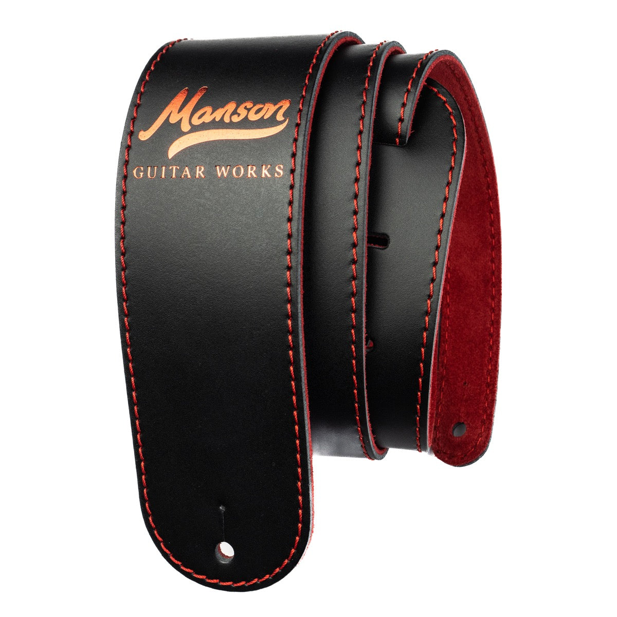 Manson Deluxe Leather Guitar Straps