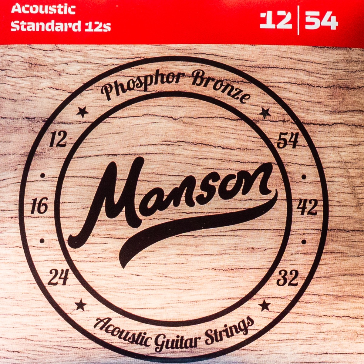 Manson Acoustic Guitar Strings Gauge 12 54