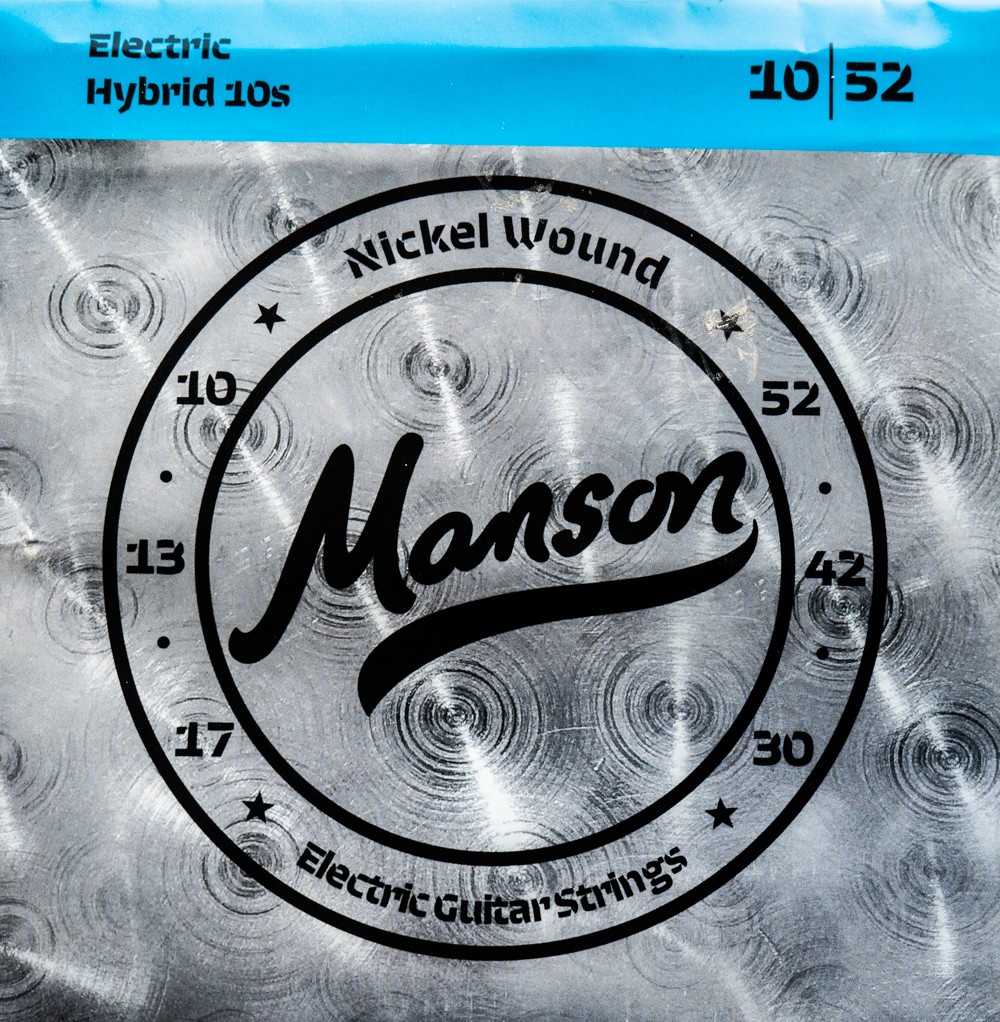 Manson Electric Guitar Strings Gauge 10 52