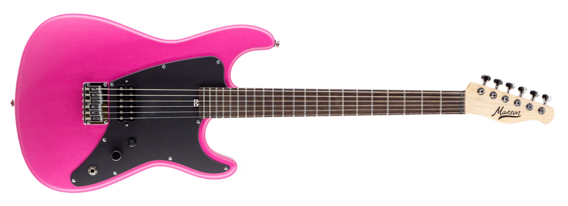 Neon pink deals electric guitar